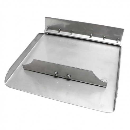 Coppia Tavole flap Bennett in acciaio inox 508 x 229 mm.