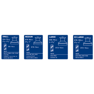 Collier de treuil en caoutchouc pour la conversion du treuil - Barton Marine 2