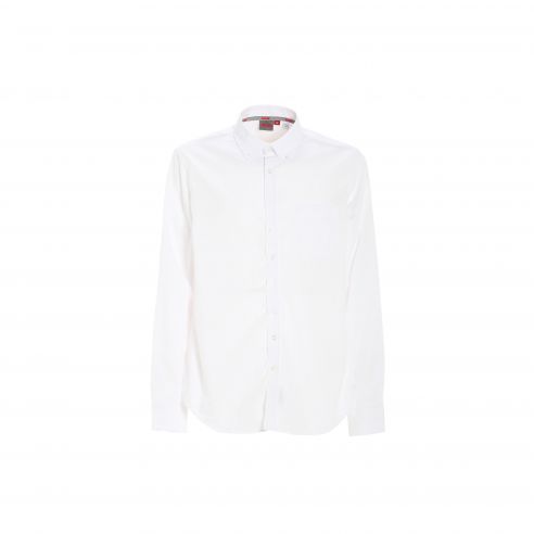 Chemise sans repassage Deck blanc brillant - Slam