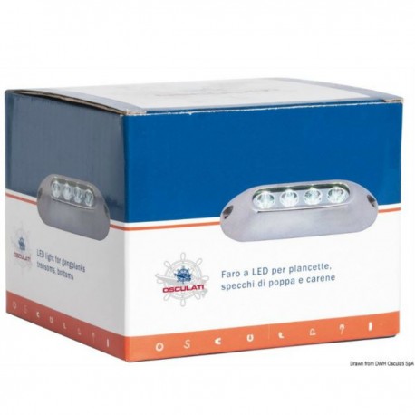 Éclairage sous-marin à LED pour les plateformes de baignade, les miroirs de tableau arrière et les coques et cockpits