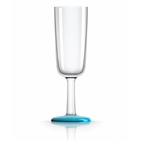 Verre à champagne Laguna Blue - Plastimo