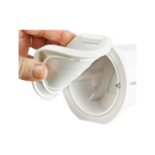 Niche ronde avec couvercle flexible pour douchette - Plastimo 2