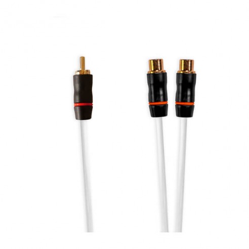 0.9ft RCA male-to-double female splitter cables - Fusion