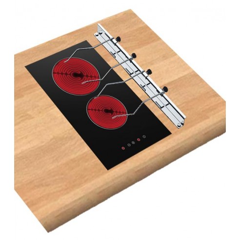 Formula Table de cuisson vitrocéramique encastrable 2 feux - Techimpex