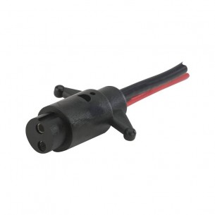 Connecteurs d'alimentation 12/24V 3 broches mâles - Motorguide 2