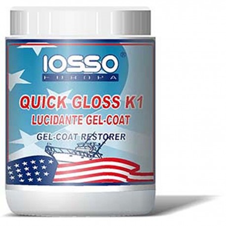 Iosso Quick Gloss K1 - Polisseur pour gelcoat