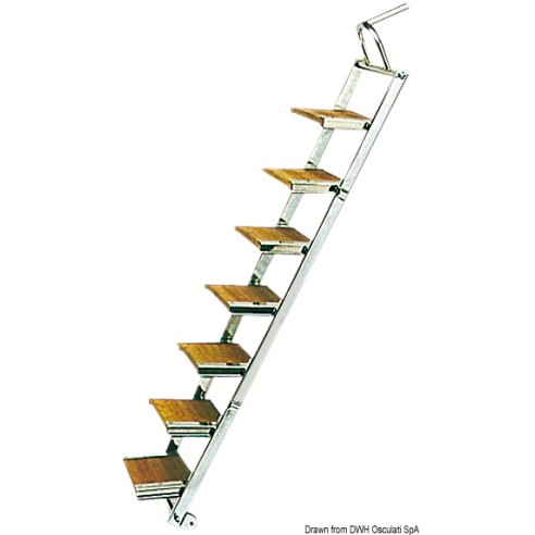 Passerelle fixe 150 cm. monocoque en acier - Osculati