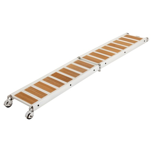 Passerelle pliante en aluminium de 210 cm avec passerelle en bois - Osculati