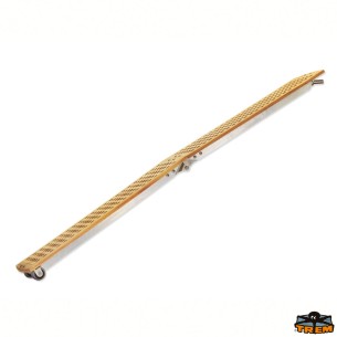 Passerelle pliante en acier de 230 cm et passerelle en bois de carabottino - Trem