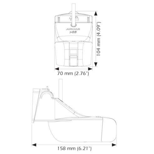 Triducteur de poupe (P66) - Raymarine