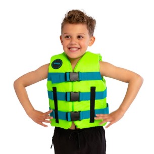 Aide à la flottabilité 50N Nylon Vert Tilleul Enfant - Jobe