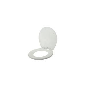 Jabsco 58104-2000 - Ensemble abattant et couvercle de toilette à fermeture amortie standard