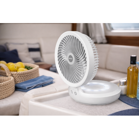 Ventilateur compact sans fil rechargeable par USB